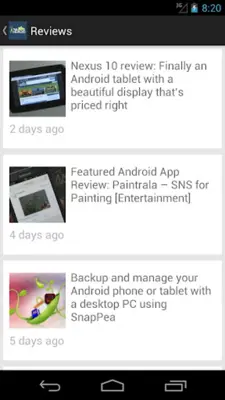 Talk Android android App screenshot 6